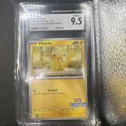 Pikachu - 214 (Illustration Contest 2024) Scarlet & Violet Promo Cards Regular - Image 1