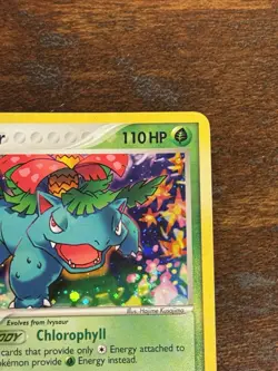 Venusaur - 28/100 (Crystal Guardians) Holo Pokemon Card - Image 3