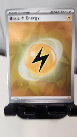 Pokemon TCG Card - Prismatic Evolutions - Holo Basic Electric Energy 012 - NM - Image 1