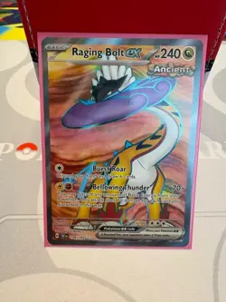 Raging Bolt ex - 196/162 - Ultra Rare - Temporal Forces - Pokemon Card - NM/M - Image 1