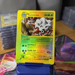 Pokemon 2003 Forretress Reverse Holo Common Skyridge Card LP Condition - Image 1