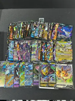 100 Lot All Pokemon Chinese Card Art Rayquaza ,Venusaur,Mew, Eevee . - Image 2