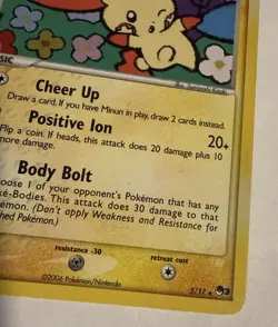 Plusle 5/17 POP Series 3 Holo Promo Pokemon Card LP - Image 3