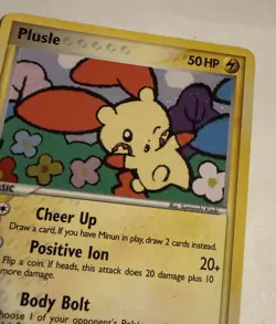 Plusle 5/17 POP Series 3 Holo Promo Pokemon Card LP - Image 4