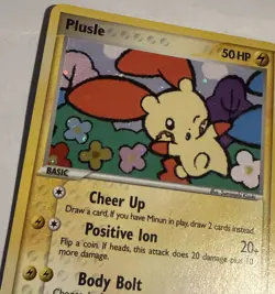 Plusle 5/17 POP Series 3 Holo Promo Pokemon Card LP - Image 5
