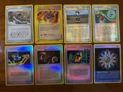 Pokemon TCG Nintendo Lot 8 Cards Reverse Holo Trainers - Image 1