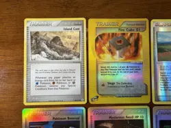 Pokemon TCG Nintendo Lot 8 Cards Reverse Holo Trainers - Image 2
