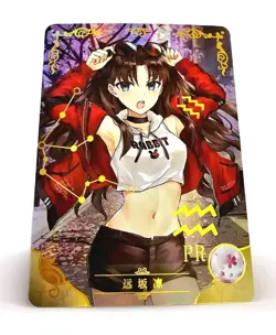 Goddess Story Waifu Card TCG | Rin Tohsaka - Fate | PR | NS-2M04-PR-011 - Image 1