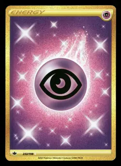 Psychic Energy - 232/198 - Secret Rare - Chilling Reign - Pokemon Card - NM/M - Image 1