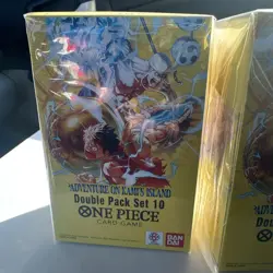 ONE PIECE CARD GAME OP-15 2x DOUBLE PACK SET 10 ENGLISH DP-10 USA - Image 2