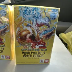 ONE PIECE CARD GAME OP-15 2x DOUBLE PACK SET 10 ENGLISH DP-10 USA - Image 3