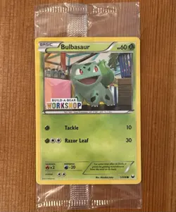 Bulbasaur 1/108, NM Sealed Promo, Build-A-Bear Stamp, BW Era, Pokemon TCG Card - Image 1