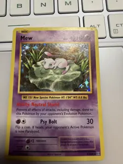 Pokemon Mew TCG Card Holo Rare, XY Evolutions, Card 53/108 - Image 1