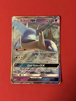 Pokemon TCG Latios GX Unified Minds Holo Ultra Rare Card 78/236 NM/Mint - Image 1