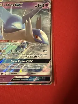 Pokemon TCG Latios GX Unified Minds Holo Ultra Rare Card 78/236 NM/Mint - Image 4