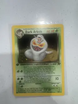 Pokemon Dark Arbok 1st Edition Holo WOTC 2000 Team Rocket 2/82 NM/Mint - Image 1