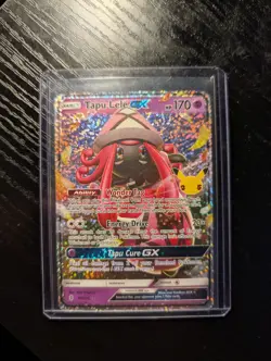 Tapu Lele GX 60/145 Celebrations Classic Collection Pokemon Card NM - Image 1
