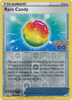 Rare Candy 69/78 Reverse Holo | Pokemon GO | Pokemon Card - Image 1