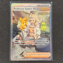 Professor Sada's Vitality - 256/182 - SIR - Paradox Rift - Pokemon Card - NM/M - Image 1