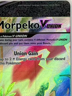 Morpeko V-Union SWSH215 Sword & Shield Black Star Promos Pokemon TCG - Image 3