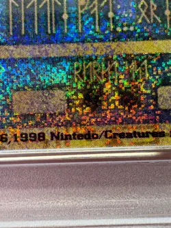 New Cert! PSA 9 - "Nintedo" ERROR 1999 Pokemon Japanese Promo Ancient Mew I Card - Image 3