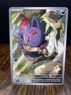 N's Zorua - Promo SV: Scarlet & Violet Promo Cards 189 NM Holo 2023 - Image 1