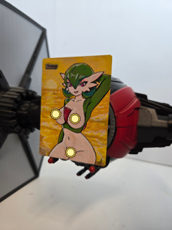 MTG, Swamp, Gardevoir, Waifu, Alter Hand Painted by BAZAYO, 18+ - Image 2