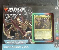 MTG Universes Beyond: Warhammer 40K - Tyranid Swarm Commander Deck - New Sealed - Image 1