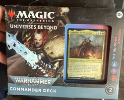 MTG Warhammer 40K Commander Deck: The Ruinous Powers SEALED Magic The Gathering - Image 1