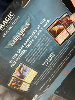 MTG Warhammer 40K Commander Deck: The Ruinous Powers SEALED Magic The Gathering - Image 2