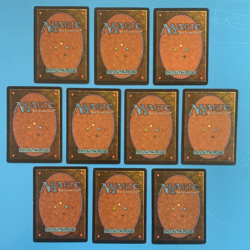 Unlimited ISLAND artwork A basic land x10 mtg played see pics I Combine Ship - Image 2