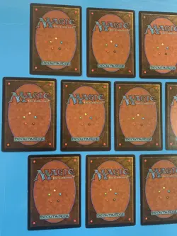 Unlimited ISLAND artwork A basic land x10 mtg played see pics I Combine Ship - Image 3