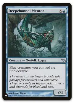 Deepchannel Mentor #35/301 (NM) List Reprints LIST LIST Magic MTG - Image 1