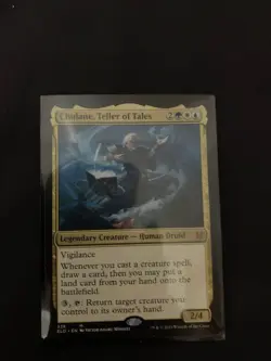 Chulane Teller of Tales - Homemade Commander Deck plus UltraPro hard case - Image 1