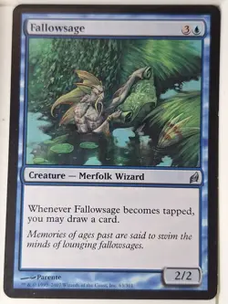 Fallowsage - Lorwyn - Magic the Gathering MTG Nice! - Image 1