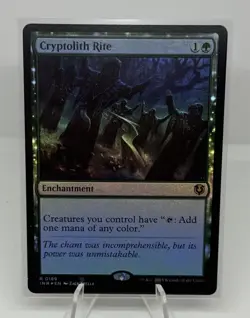 Cryptolith Rite MTG Innistrad Remastered INR #189 Rare Enchantment NM FOIL - Image 1