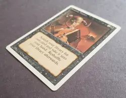 MTG Magic the Gathering Revised Edition Demonic Tutor EX Excellent condition - Image 5