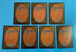Unlimited ISLAND artwork C basic land x7 mtg played see pics I Combine Ship - Image 2