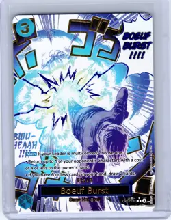 One Piece OP12-060 Boeuf Burst Event Alt Art Legacy Of The Master MINT English - Image 1