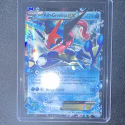 Pokemon Ash-Greninja EX XY133 Promo Holo XY Set English Card - Image 1