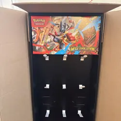 Pokemon Mega Evolution Sleeved Pack Display Stand Only No Packs - Image 2