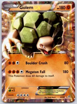 Golem EX 46/83 (LP) - XY Generations - Ultra Rare - Pokemon TCG - Image 1