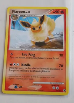Flareon 19/100 Rare Majestic Dawn LP Pokemon Card - Image 1