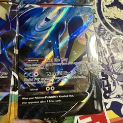 Pokemon TCG: Greninja V-UNION Set of 4 Black Star Promo SWSH155/156/157/158 - LP - Image 5