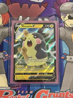 Pokemon TCG (2020) Morpeko V Black Star Promo SWSH056 NM/M - Image 2