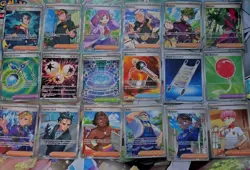 🔥Pokemon TCG Trainer Full Art Card Lot Grimsley Ruffian 18x Paldea Legends🔥 - Image 1