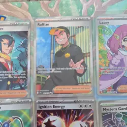 🔥Pokemon TCG Trainer Full Art Card Lot Grimsley Ruffian 18x Paldea Legends🔥 - Image 3