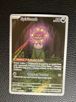 Pokemon TCG Spiritomb 148/132 Mega Evolution - Image 1