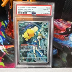 Misty's Psyduck 193/182 Illus. Rare- PSA 10 - Destined Rivals - Pokemon TCG 2025 - Image 1