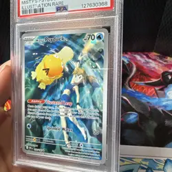 Misty's Psyduck 193/182 Illus. Rare- PSA 10 - Destined Rivals - Pokemon TCG 2025 - Image 2